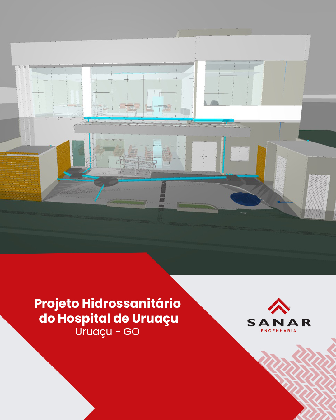 Projeto Hidrossanitário do Hospital de Uruaçu
